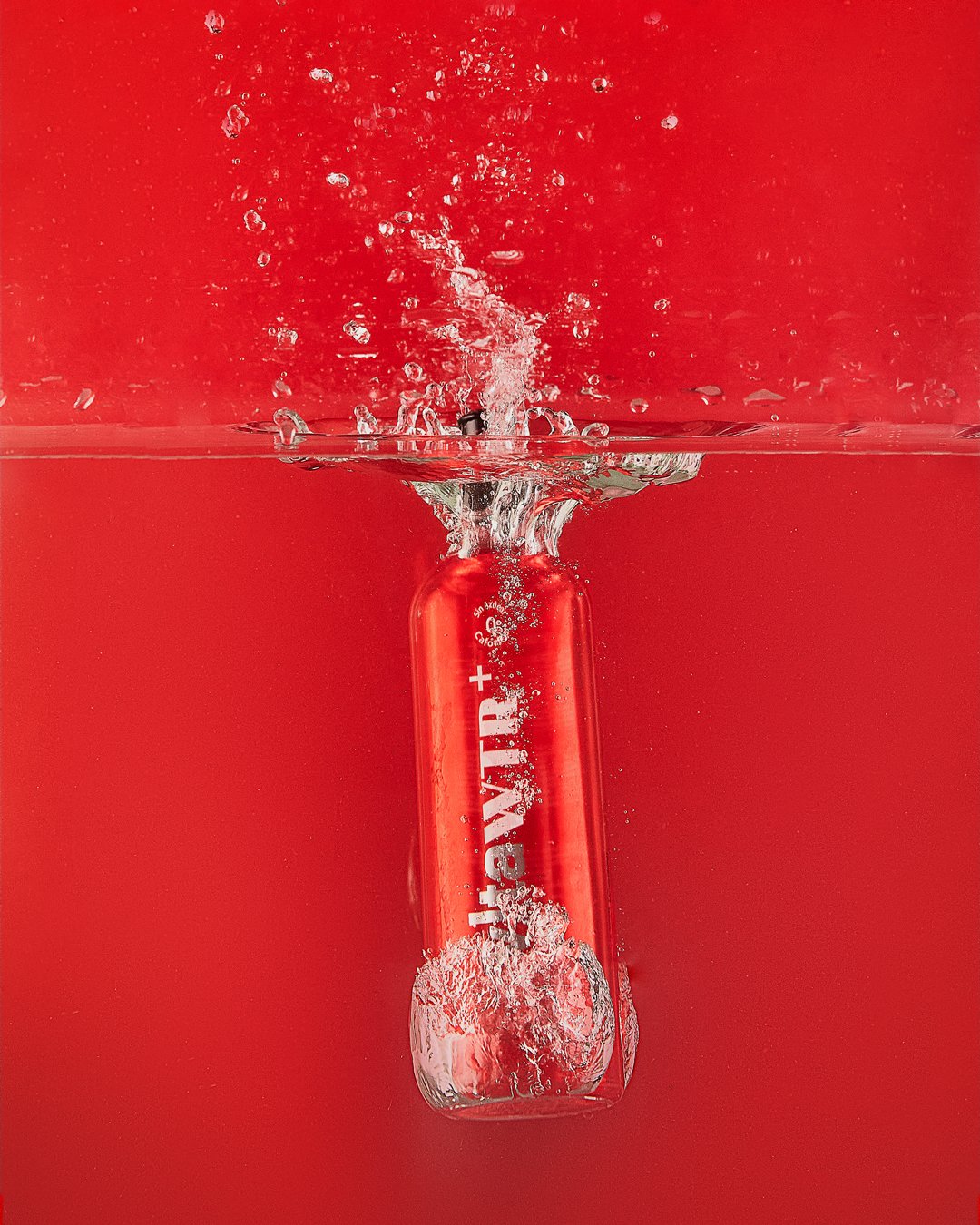 fotografía de producto, splash en agua bebidas